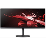 Монитор 34" ACER Nitro XV340CKPbmiipphzx, IPS, HDR Ready, 3440x1440,144Hz, 1ms , 178°/178°, 250nits, 1000:1 ,2xHDMI+2xDP+ USB3.0(1up 2down)+ Колонки3W+ Hadj 150 , FreeSync,Black
