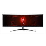 Монитор 44,5'' ACER Nitro XZ452CUVbemiiphuzx,ZeroFrame,Curved 1500R Black,32:9,VA,5120x1440,1/4ms,450cd,165Hz,2xHDMI(2.1)+1xDP(1.4)+1xType-C(PD90W)+Audio out+USB3.2(2Up 3Down)+RJ45,Speakers 3Wx2