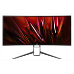Монитор 37,5" ACER Nitro XR383CURPbmiiphuzx , 2300R Curved, IPS, 3840x1600, 24:10, 165Hz, 1 / 0,5ms, 750cd, 2xHDMI + 1xDP + 1xTYPE-C + USB3.0x4+USB-B , FreeSync Premium Pro, HDR 600, колонки 7Wx2, Delta E<1