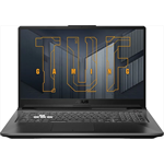 Ноутбук ASUS TUF Gaming FX706HC-HX007 Core i5-11400H 2.4GHz 512GB SSD 16GB 17.3" (1920x1080) 144Hz IPS /NVIDIA RTX 3050 4096MB/ ECLIPSE GREY RGB Backlit /NO OS