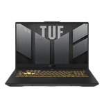 Ноутбук ASUS TUF Gaming A17 FX707ZC4-HX014 I5-12500H/16Gb/512Gb M.2 SSD/17.3"FHD IPS (1920x1080)AG/ GeForce RTX 3050 4Gb/WiFi/BT/Cam/Illum RGB KB/DOS/2.6Kg/