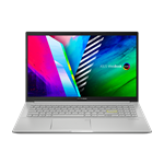 Ноутбук ASUS VivoBook 15 K513EA-L12289 Intel Core i7-1165G7/8Gb/512Gb SSD/15.6" FHD OLED (1920x1080)/WiFi6/FingerPrint/BT5.0/Cam/RU/EN Backlit Keyboard/1.8Kg/Silver/No OS/RU_EN_Keyboard