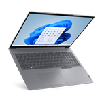 Ноутбук Lenovo ThinkBook 16 G6 IRL 16" WUXGA (1920x1200) IPS AG 300N, i5-1335U 1.3GHz, 1x8GB DDR5 5200, 256GB SSD M.2, Intel UHD, WiFi 6, BT, FPR, FHD Cam, 45Wh, 65W USB-C Slim, NoOS, 1Y, 1.7kg