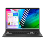 Ноутбук ASUS VivoBook Pro 16X M7600QC-KV168 AMD R5-5600H/16Gb/512GB SSD/16,0 WQXGA 500NITS(HDR),120HZ IPS AG/RTX 3050 4Gb/WiFi6/BT/FP/Backlit KB/No OS/1.9Kg/Black//RU_EN_Keyboard