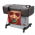 Широкоформатный принтер HP DesignJet Z9+ PS (44",9 colors, pigment ink, 2400x1200dpi,128 Gb(virtual),500 Gb HDD, GigEth/host USB type-A,stand,single sheet and roll feed,autocuttePS)