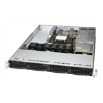 Серверная платформа Supermicro SuperServer 1U 510P-WTR no CPU(1)3rd Gen Xeon Scalable/TDP 270W/ no DIMM(8)/SATARAID HDD(4)LFF/2x10GbE/2xFHHL,1xLP,M2/500W