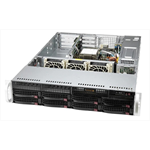 Серверная платформа Supermicro SuperServer 2U 520P-WTR no CPU(1)Scalable/TDP 270W/ no DIMM(8)/SATARAID HDD(8)LFF/2x10GbE/2xFHHL,2xLP,M2/600W