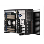 Серверная платформа Supermicro SuperServer GPU Tower 741GE-TNRT noCPU(2)4rd Gen Xeon Scalable/TDP 350W/no DIMM(16)/ SATARAID HDD(8)LFF/2xM.2 NVMe 3xFH/2x10GbE/2x1200W