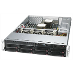 Шасси серверное Supermicro SuperServer 2U 620P-TRT noCPU(2)3rd GenScalable/TDP 270W/no DIMM(16)/ SATARAID HDD(8)LFF/6xLP,M2/2x10GbE/2x1200W