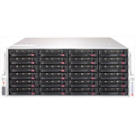 Серверная платформа Supermicro SuperStorage 4U Server 6049P-E1CR24H noCPU(2)2nd Gen Xeon Scalable/TDP 70-205W/ no DIMM(16)/ 3108RAID HDD(24)LFF+ opt. 2SFF/ 2x10Gbe/ 7xFH/ 2x1200W