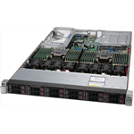 Сервер Supermicro Ultra SuperServer 1U 120U-TNR 2x4310 12C 2,1GHz/4x64Gb RDIMM 3200(32xslots)/2xPM9A3 960GB NVMe(12x2.5")/2x10GbE RJ45 2x10GbeSFP+/2x1200W/12xNVMe Config/SFT-DCMS-SINGLE