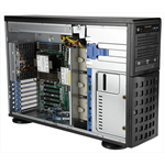 Шасси серверное Supermicro SuperServer 4U 740P-TR noCPU(2)3rd Gen Xeon Scalable/TDP 270W/no DIMM(16)/ SATARAID HDD(8)LFF/6xFH,M2/2x1GbE/2x1200W