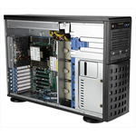 Шасси серверное Supermicro SuperServer 4U 740P-TRT noCPU(2)3rd Gen Xeon Scalable/TDP 270W/no DIMM(16)/ SATARAID HDD(8)LFF/6xFH,M2/2x10GbE/2x1200W