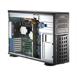 Серверная платформа Supermicro SuperServer Tower 741P-TR noCPU(2)4rd Gen Xeon Scalable/TDP 300W/no DIMM(16)/ SATARAID HDD(8)LFF/2xM.2 NVMe 6xFH/2x1GbE/2x1200W