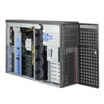 Серверная платформа Supermicro SuperWorkstation GPU 4U 7049GP-TRT noCPU(2)2nd Gen Xeon Scalable/TDP 70-205W/ no DIMM(16)/ SATARAID HDD(8)LFF/ 2x10GbE/ 7xFH, M2/ 2x2200W