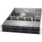 Корпус Supermicro SuperChassis 2U 825TQC-R1K03LPB/ no HDD(8)LFF/ no fixed LFF(2)/ 7xLP/ 2x1000W Titanium(12" x 13", 13.68" x 13", 12" x 10")E-ATX, ATX/ Backplane 8xSATA3/SAS3
