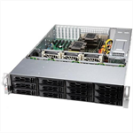 Шасси серверное Supermicro SuperChassis 2U LA26E1C4-R609LP/no HDD(12)LFF/7xLP/2x600W/(12" x 13", 13.68" x 13", 12" x 10")E-ATX, ATX/Backplane 12xSATA3/SAS3