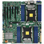 Материнская плата Supermicro Motherboard 2xCPU X11DAi-N 2nd Gen Xeon Scalable 205W/16xDIMM/10xSATA3/C621 RAID0/1/5/10/2xGbE/4xPCIex16,2xPCIex8/M.2/12"x13"(Bulk)