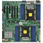 Материнская плата Supermicro Motherboard 2xCPU X11DPI-NT 2nd Gen Xeon Scalable TDP 205W/ 16xDIMM/ 14xSATA/ C622 RAID 0/1/5/10/ 2x10GbE/ 4xPCIex16, 2xPCIex8/ M.2(PCIe)(E-ATX)Bulk