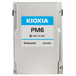 Ssd накопитель KIOXIA Enterprise SSD 2,5"(SFF), PM6-R, 7680GB, SAS 24G (SAS-4, 22,5Gbit/s), R4150/W3700MB/s, IOPS(R4K) 595K/155K, MTTF 2,5M, 1DWPD/5Y (Read Intensive), TLC, 15mm