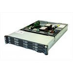 Сервер UtiNet Corenetic R280 2U chassis/12x3.5/noCPU/noRAM/noDrives/2xPSU/analog Rikor 6212.101.10