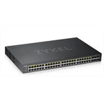 Коммутатор Smart L2 коммутатор PoE+ Zyxel NebulaFlex GS1920-48HPv2, rack 19", 44xGE PoE+, 4xCombo (SFP/RJ-45 PoE+), 2xSFP, бюджет PoE 375 Вт