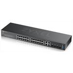 Коммутатор L2 коммутатор Zyxel NebulaFlex Pro GS2220-28, rack 19&quot;, 24xGE, 4xCombo (SFP/RJ-45), бесшумный