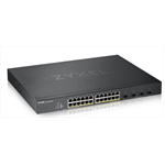 Коммутатор Smart L3 Lite коммутатор PoE+ Zyxel NebulaFlex XGS1930-28HP, rack 19", 24xGE PoE+, 4xSFP+, бюджет PoE 375 Вт