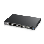 Коммутатор L3 Access коммутатор Zyxel XGS2210-52, rack 19", 48xGE, 4xSFP+, стекируемый (до 2)