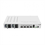 Коммутатор Mikrotik CRS504-4XQ-IN, 1x10Base-T/100Base-TX, 4xQSFP28, Switching capacity 800 Gbps