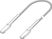 Кабель Extreme Networks QSFP28-QSFP28 Direct attach passive copper cable, 1m, 10411