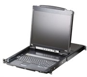 Квм консоль ATEN 19&quot; Dual Rail LCD Console (PS/2-USB, VGA)