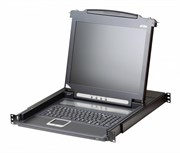 Квм консоль ATEN 19" Single Rail LCD Console (PS/2-USB, VGA)