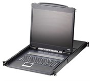 Квм консоль ATEN 19&quot; 16-Port PS/2-USB VGA Single Rail LCD KVM Switch