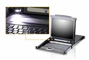 Квм консоль ATEN 17&quot; 16-Port PS/2-USB VGA Single Rail LCD KVM Switch