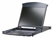Квм консоль ATEN 19&quot; 1-Local/Remote Share Access 8-Port Multi-Interface Cat 5 Dual Rail LCD KVM over IP switch