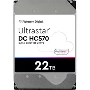 Жесткий диск Western Digital Ultrastar DC HС570 HDD 3.5" SAS 22Tb, 7200rpm, 512MB buffer, 512e/4Kn (0F48052), 1 year