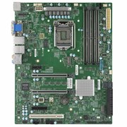 Материнская плата Supermicro Motherboard 1xCPU X13SEM-F 4nd Gen Xeon Scalable 350W/8xDIMM/10xSATA3/C741 RAID0/1/5/10/2xGbE/2xPCIex16,5xPCIex8/M.2/9.6" x 9.6" (Bulk)