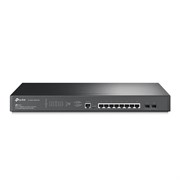 Сетевое оборудование TP-Link SG3210XHP-M2, Управляемый коммутатор Omada уровня 2+ с 8 портами PoE+ 2,5 Гбит/с и 2 портами SFP+, 802.3af/at 240 Вт, стальной корпус, 1U, монтируется в 19-дюймовую стойку