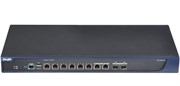 Контроллер Ruijie Next-Gen Wireless Controller, 8-Port 10/100/1000Base-T, 2 GE SFP Combo Ports, 32 APs License included by default, maximum 320 APs License, or maximum 640 APs License for Wall AP by License upgr