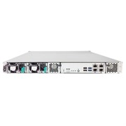 Система хранения данных Infortrend EonStor GSe Pro 1000 1U/4bay Single controller, 4x1G iSCSI, 2xUSB 3.0, 2xUSB 2.0, 1x4GB, 2x(PSU+FAN), 4x drive trays(only supports SATA) and 1xRM kit (GSePro 1004RP-C)