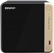 Система хранения данных QNAP SMB TS-464-8G-EU-RU 2C 2GhzCPU/8Gb/upto 4HDD, up to 20 with TL-D800C/SATA(3,5&quot; 2,5&quot;)/ 2xUSB3.2 2xUSB2.0/1xHDMI/1xExp.slot/2x2,5Gb/iSCSI/1xPS/3YW