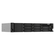 Система хранения данных QNAP SMB TS-1232PXU-RP-4G-EU-RU 2U QC 1,7GhzCPU/4Gb(upto16Gb)/upto 12HDD, upto 24 with TL-R1200S-RP/SATA(3,5&quot; 2,5&quot;)/ 4xUSB3.2/1xExp.slot/2x2,5Gb 2x10Gb(SFP+)/iSCSI/2xPS/3YW