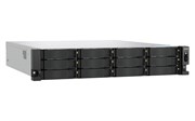 Система хранения данных QNAP ENTERPRISE 2U TS-h1277AXU-RP-EU-RU 8C 5,3GhzCPU/32Gb(upto128Gb)/upto 12HDDs/SATA(3,5&quot; 2,5&quot;)/ 2xUSB3.2/3xExp.slot/2x2.5GbE 2X10Gb(BASE-T)/iSCSI/2xPS/5YW