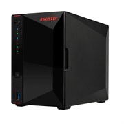 Cетевое хранилище ASUSTOR AS5402T 2-Bay NAS/Media player/Intel Celeron N5105 2.0GHz up to 2.9GHz, 4GB SO-DIMM DDR4, noHDD(HDD,SSD),/2x 2,5Gb (LAN)/3xUSB3.2,HDMI; 90IX01R1-BW3S20