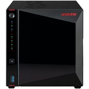 Cетевое хранилище ASUSTOR AS5404T 2-Bay NAS/Media player/Intel Celeron N5105 2.0GHz up to 2.9GHz, 4GB SO-DIMM DDR4, noHDD(HDD,SSD),/2x 2,5Gb (LAN)/3xUSB3.2,HDMI; 90IX01R1-BW3S40