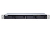 Система хранения данных QNAP CHANNEL TS-431XeU-8G-EU-RU 1U QC 1,7GhzCPU/8Gb(upto8Gb)/upto 4HDD, upto 16 with TL-R1200C-RP/SATA(3,5&quot; 2,5&quot;)/ 4xUSB3.2/2x1GbE 1x10GbE(SFP+)/iSCSI/1xPS/2YW