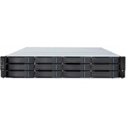 Система хранения данных Infortrend EonStor GS 2000 2U/24bay Dual controller, 2x12Gb/s SAS EXP,8x1G iSCSI,4xhost board,4x4GB RAM,2x(PSU+FAN),2x(SuperCap+Flash),24xdrive trays,1xRail kit(GS 2024RTCBF-D)