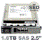 005YPM Dell 1.8-TB 12G 10K 2.5 SED SAS w/G176J - фото 17026
