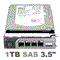 00KNW4 Dell 1-TB 6G 7.2K 3.5 SAS w/F238F - фото 17682